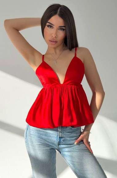 Великолепный шелковый топ RAB-661A399