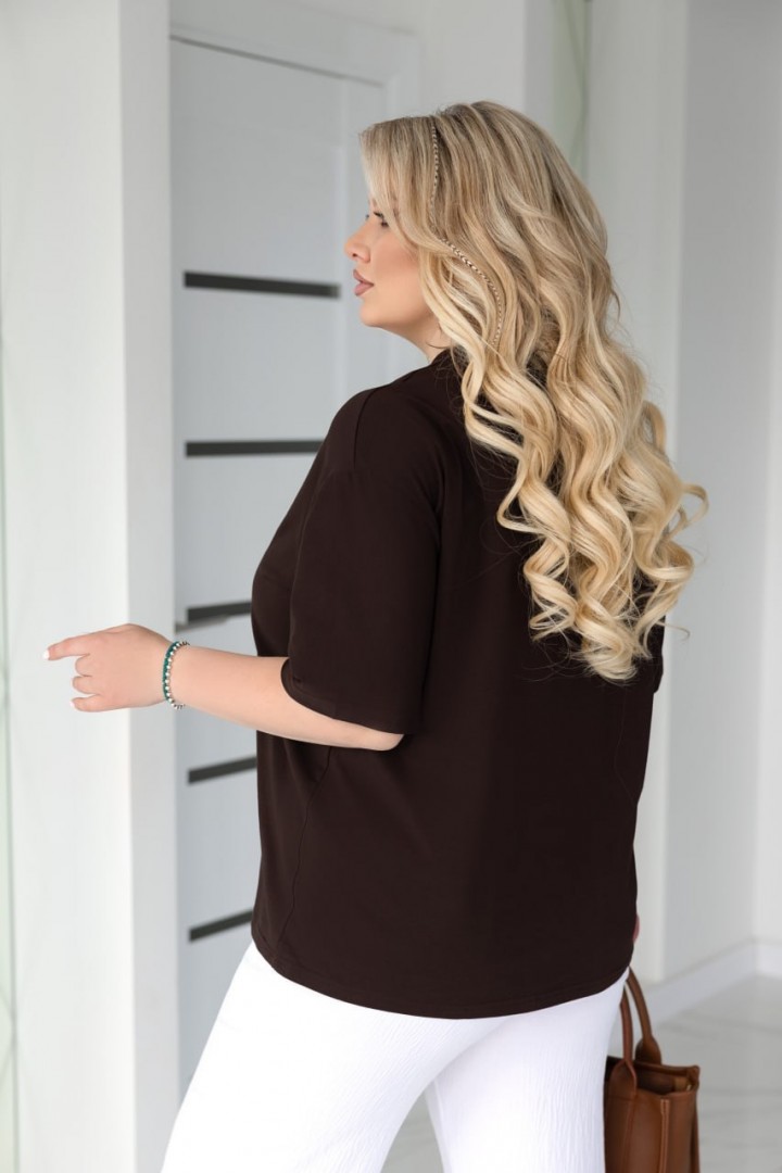 Футболка з декоративним швом JA-847.1A280