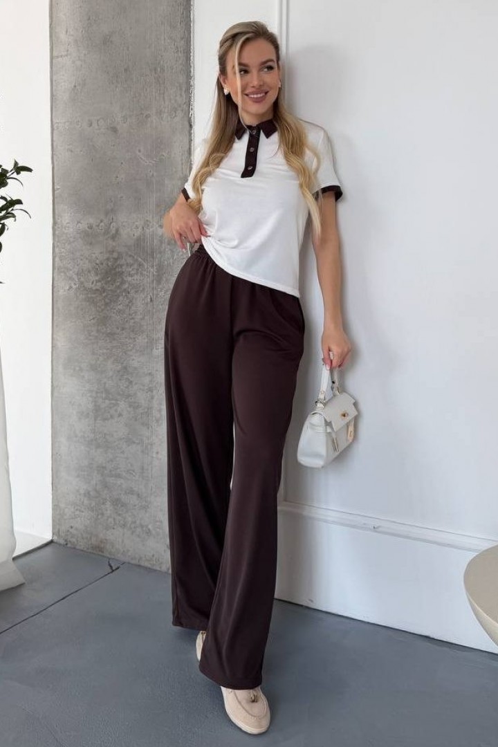 Костюм штани і футболка-поло ZIF-1489A690