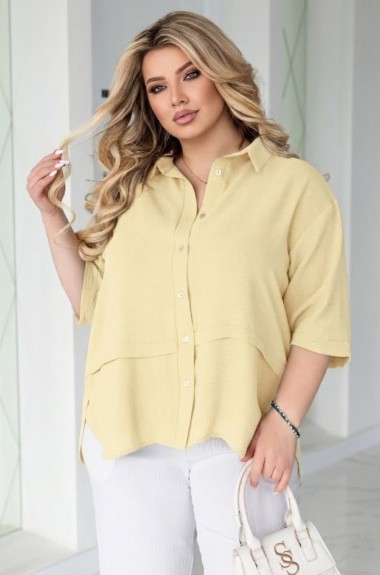 Легкая женская рубашка JA-849.1A400