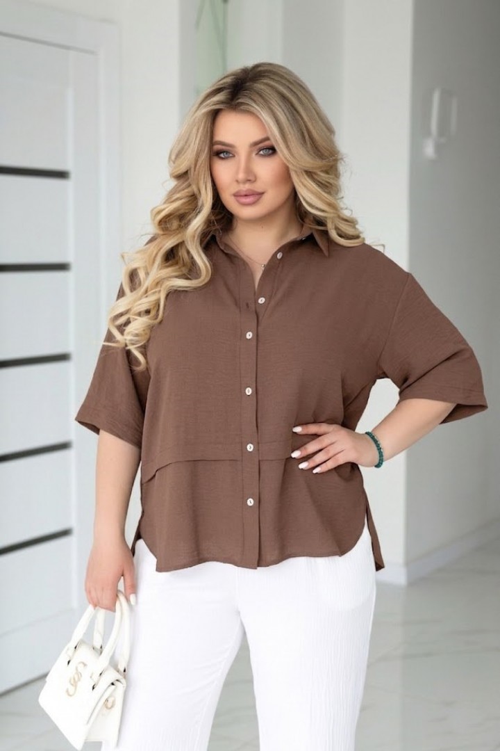 Легкая женская рубашка JA-849.1A400