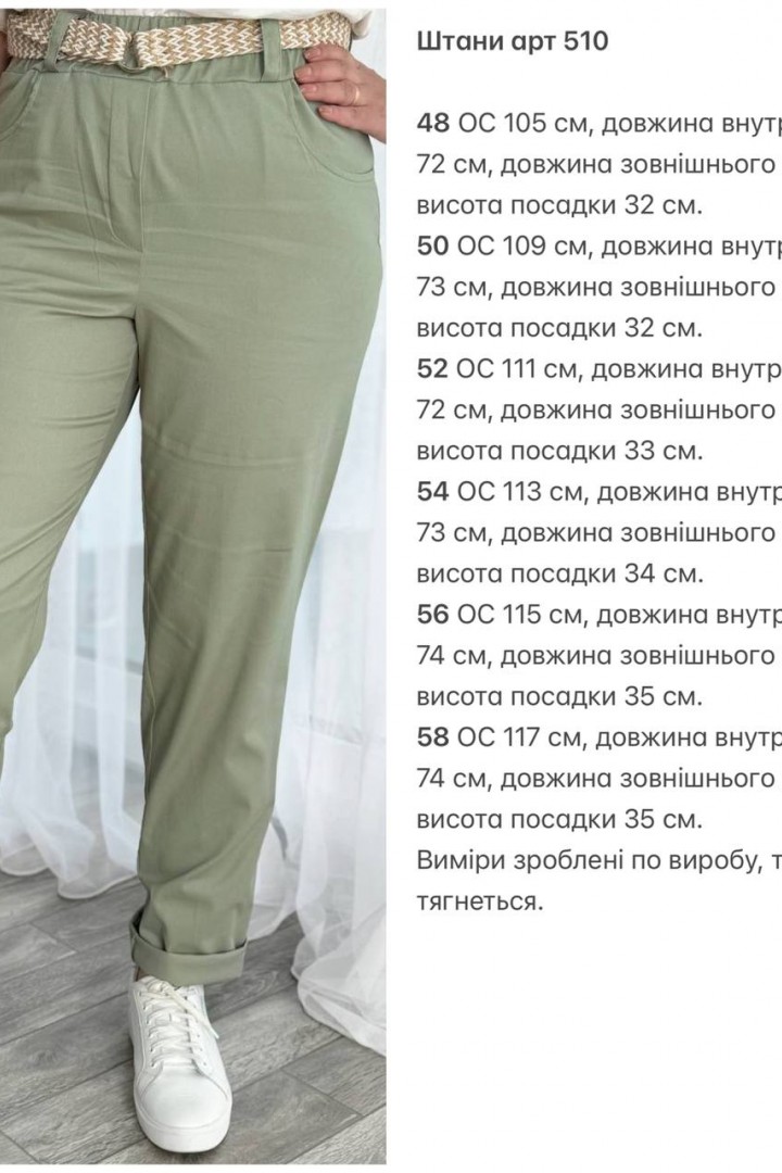 Класичні брюки KG-510A490