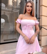 Базовое летнее платье VM-10469A290