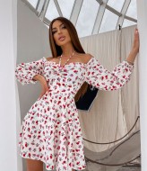 Платье с принтом SP-210A430