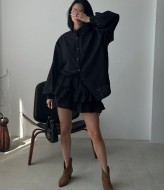 Женский летний костюм с юбкой  LID-572A850