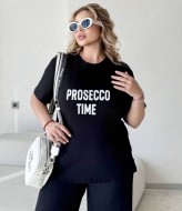 Женская футболка с надписью ELR-1091A350