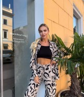 Костюм рубашка и штаны женские  SC-9062A490