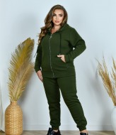 Спортивный костюм женский на флисе  NF-3671A750