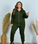 Спортивный костюм женский на флисе  NF-3671A750