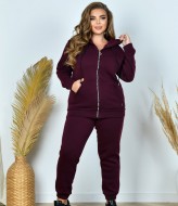 Спортивный костюм женский на флисе  NF-3671A750
