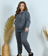 Спортивный костюм женский на флисе  NF-3671A750