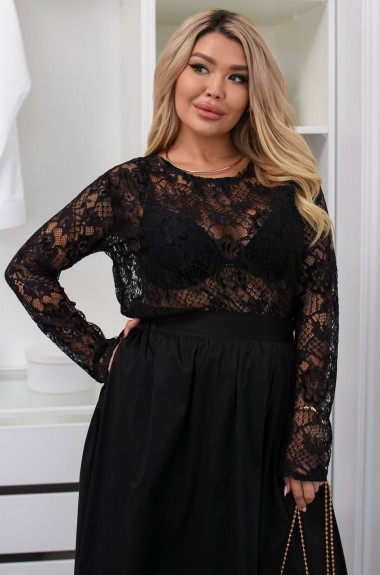 Гипюровый лонгслив  YS-2182A400B450