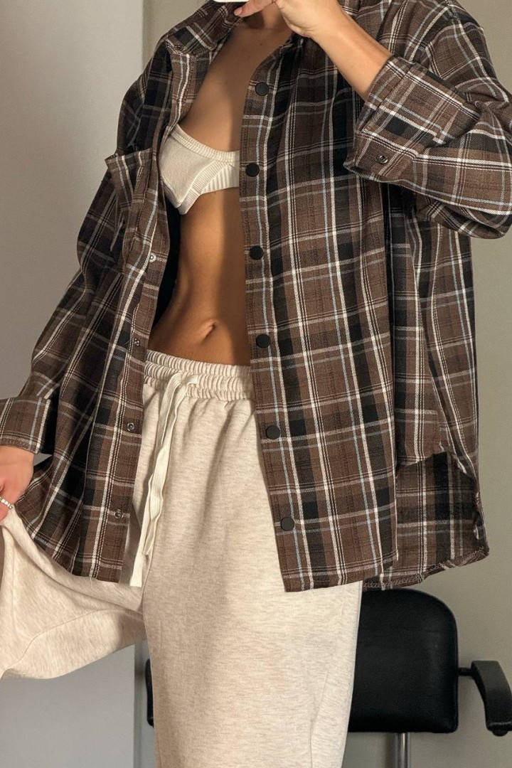 Рубашка oversize LK-349A499
