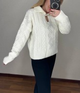 Свитер с воротником ON-02A500