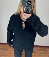 Свитер с воротником ON-02A500