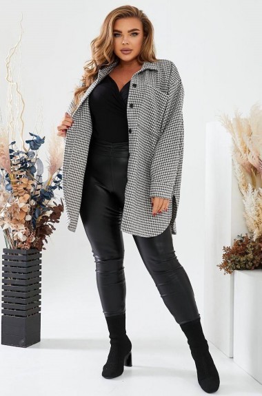 Подовжена сорочка TBY-218A490 Подовжена сорочка TBY-218A490