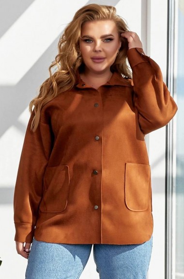 Куртка сорочка із замшу TBY-184A400 Куртка сорочка із замшу TBY-184A400