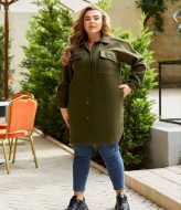 Пальто рубашка женская TBY-185A700