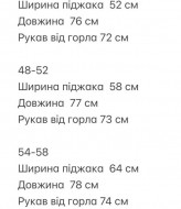 Пиджак без подкладки RED-179A550