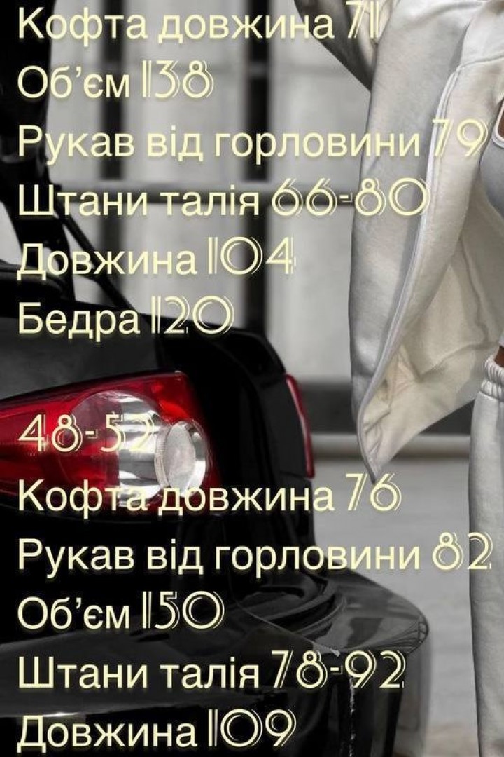 Спортивный костюм на флисе BAC-829A1200