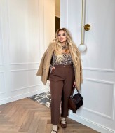 Брюки женские батал AB-234A10