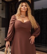 Классическое платье миди EY-479A18B22