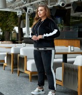 Королевский велюр спортивный костюм LZ-L878A700 Королевский велюр спортивный костюм LZ-L878A700