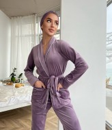 Велюровая пижама тройка MIS-066A600