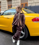 Велюровые костюмы детские  MAP-1827A15