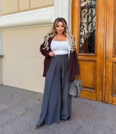 Брюки с имитацией запаха CUR-1021A300