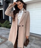 Пальто букле барашек  DOL-400A850 Пальто букле барашек  DOL-400A850