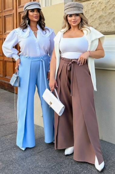 Брюки з імітацією запаху CUR-1021A300