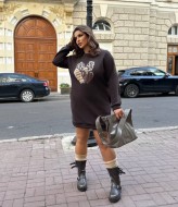 Платье туника теплая  ET-8912A500