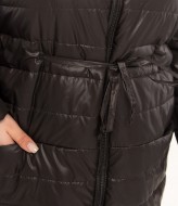 Женское демисезонное пальто из плащевки  OZM-M39A430