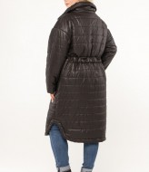 Женское демисезонное пальто из плащевки  OZM-M39A430