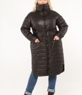 Женское демисезонное пальто из плащевки  OZM-M39A430