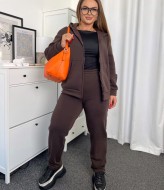 Спортивный костюм женский с начесом  JAV-805.5505A700