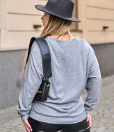 Свитер с кружевом EY-591.1A15