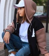 Кофта бомбер для подростков EV-278A830