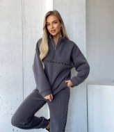 Спортивный женский костюм на флисе  ANA-1631A12