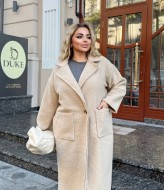 Пальто букле барашек  SMO-1321A19