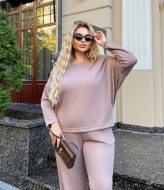 Брючный трикотажный костюм  SMO-1320A18