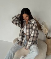 Сорочка в клітинку IN-744A480