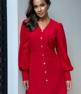 Приталенное платье AXY-047A450