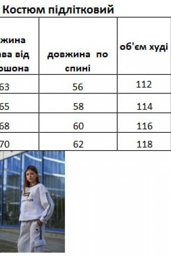 Костюм с лампасами EV-2519A850