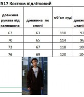 Флисовый костюм EV-2517A850