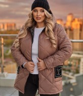 Женская зимняя куртка большого размера  LSH-711A22.5