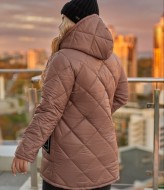 Женская зимняя куртка большого размера  LSH-711A22.5