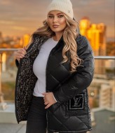 Женская зимняя куртка большого размера  LSH-711A22.5