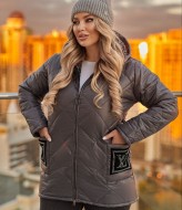 Женская зимняя куртка большого размера  LSH-711A22.5